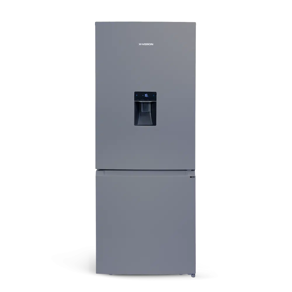 یخچال فریزر 18 فوت ایکس ویژن مدل HB465-SI استیل