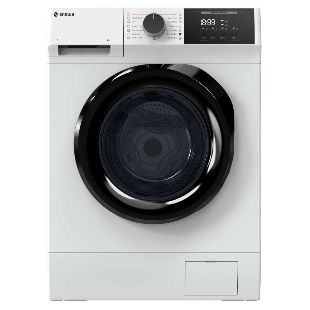 ماشین لباسشویی 8 اتوماتیک اسنوا مدل SWM-C81W