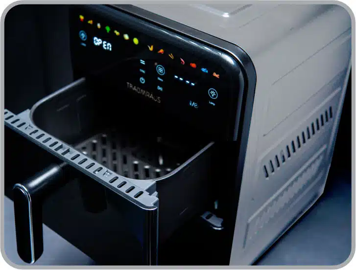 سرخ کن بدون روغن دو طبقه ترام هاوس مدل AF-1000 B - تصویر 4